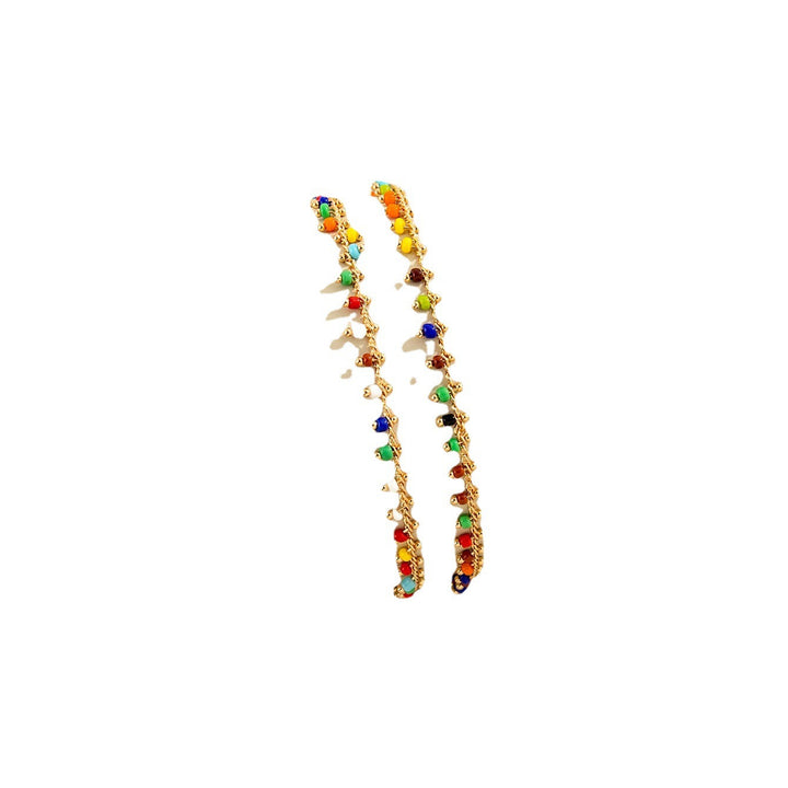 Colorful Beaded Anklet Kalsten