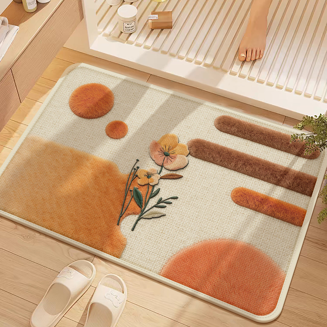 Plush Decorative Bath Mat