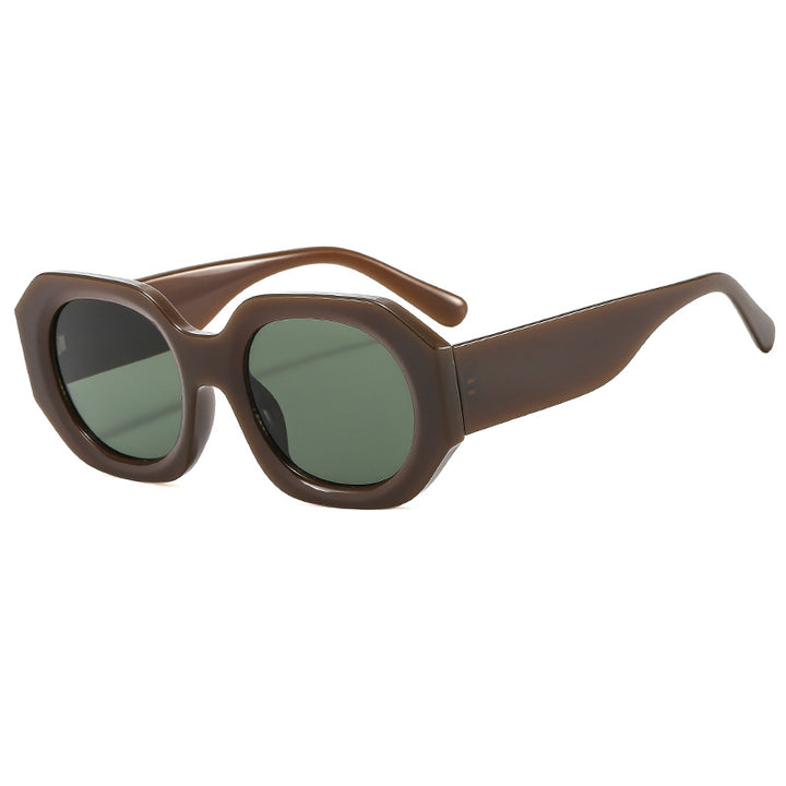 Women's fashionable sunglasses in elegant, octagonal design Kalsten