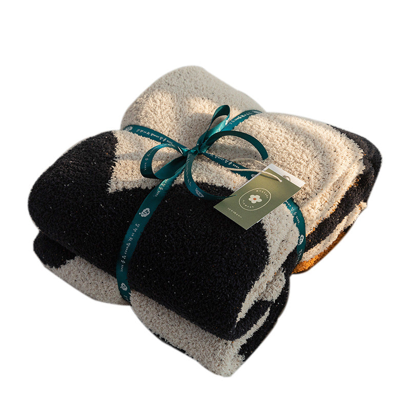 Floral Patterned Cozy Blanket