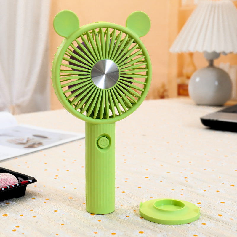 Women's Portable Hand Fan with Animal Ears Kalsten