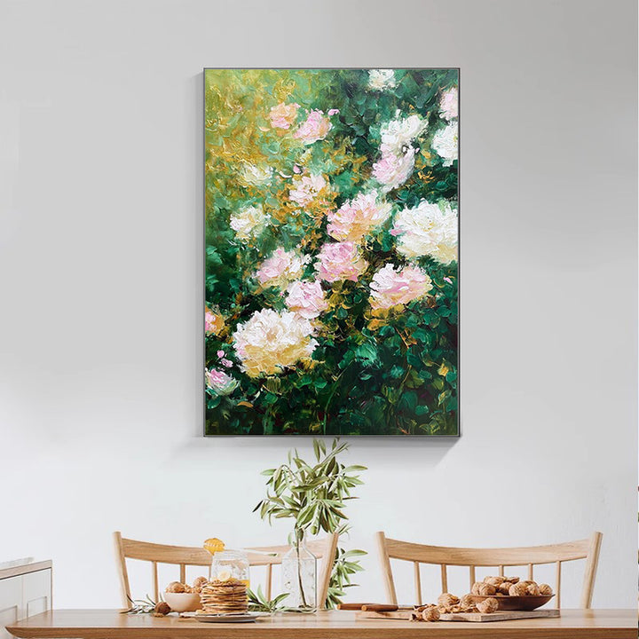 Floral Inspired Oil Painting Canvas Art