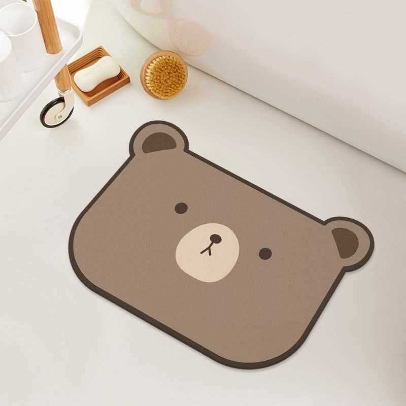 Playful Penguin Bath Mat