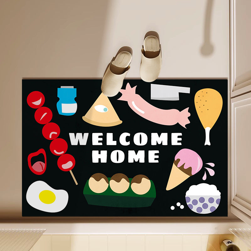 Fun-Themed Welcome Mat
