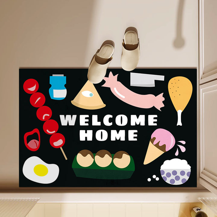 Fun-Themed Welcome Mat