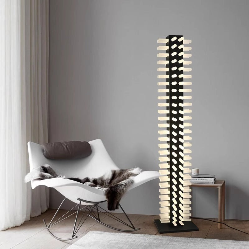 Sculptural LED Floor Lamp