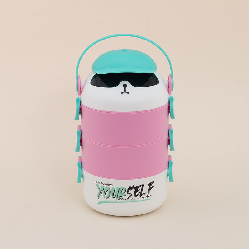 Cute Animal-Themed Food Carrier