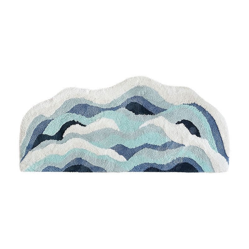 Cartoon-Like Plush Bath Mat for Home