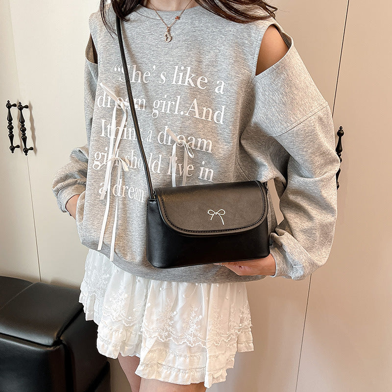 Minimalist Bow Detail Crossbody Handbag Kalsten