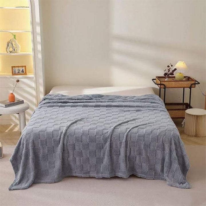 Women Soft and Breathable Plaid Blanket Kalsten