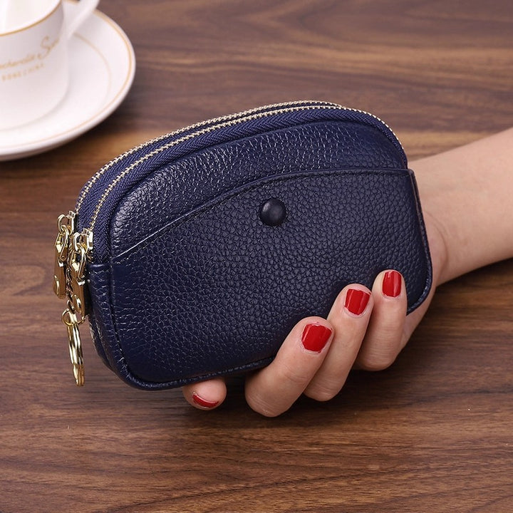 Compact Zippered Coin Holder