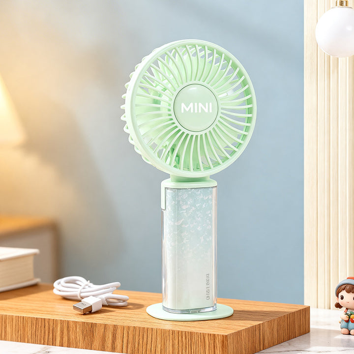 Portable Mini Hand Fan with Ergonomic Design and USB Charging Function Kalsten