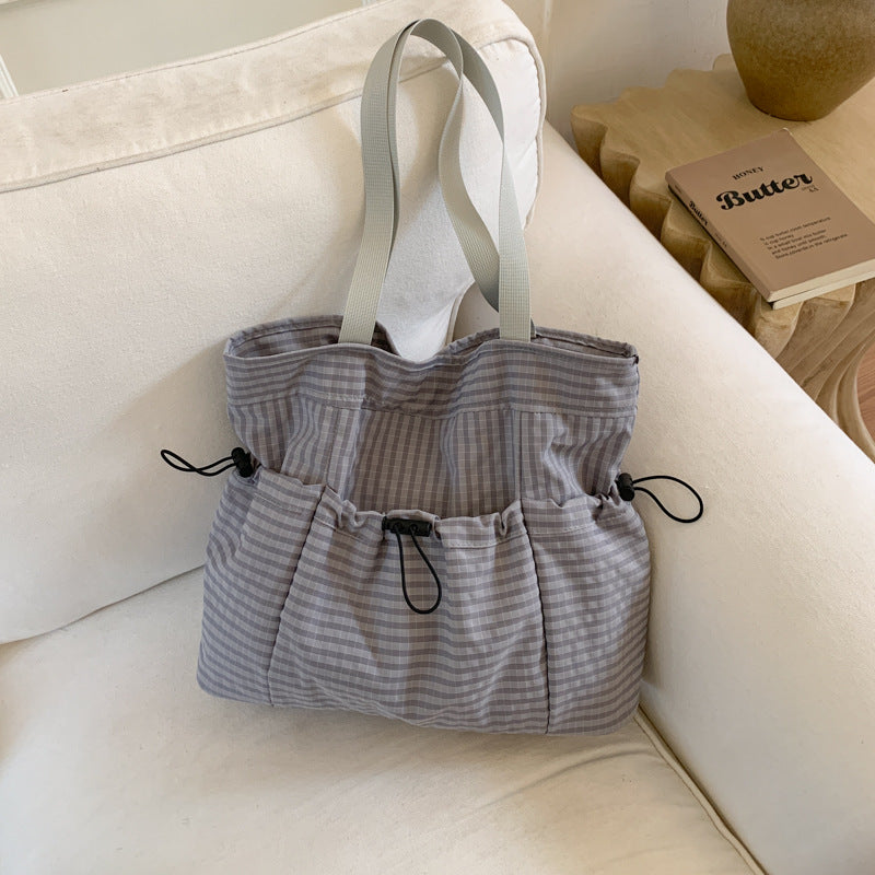 Stylish Drawstring Utility Tote Bag