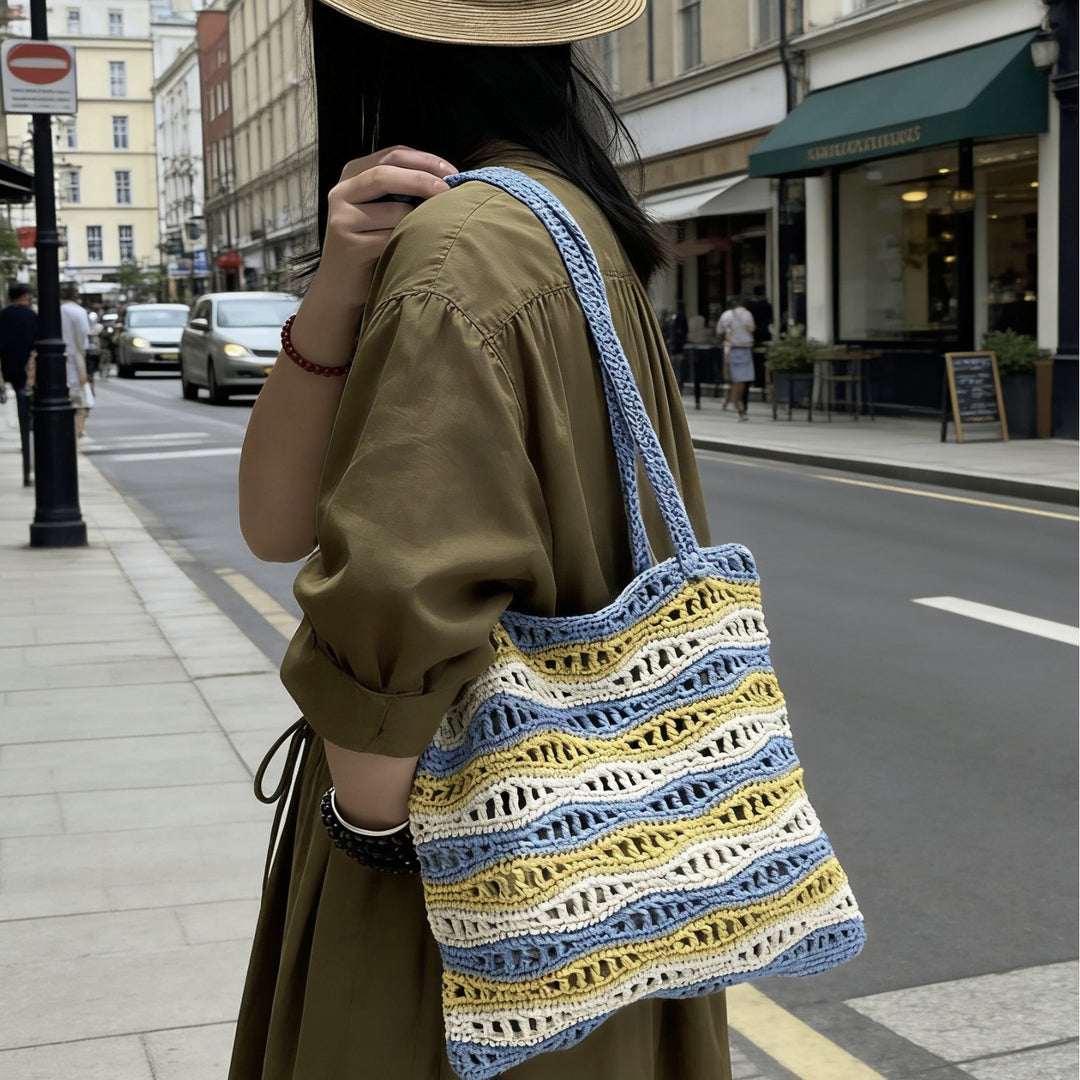 Handcrafted cotton bag Kalsten