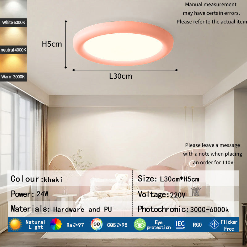 Contemporary Round Ceiling Light