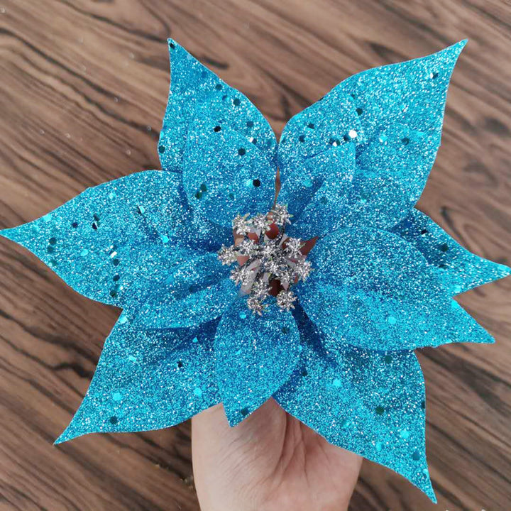 Glittering Decorative Flower Ornament Kalsten