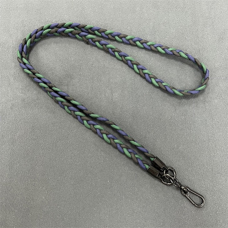 Braided Phone Lanyard with Secure Clips Kalsten