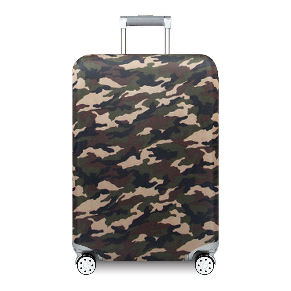 Women's Hard Shell Suitcase with Exotic Plant Pattern Kalsten