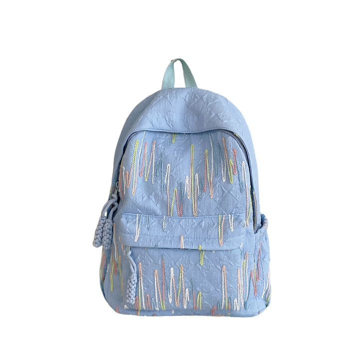 Patterned Backpack with Additional Compartments Kalsten