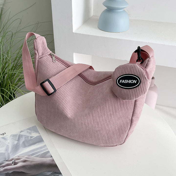 Casual Corduroy Crossbody Bag Kalsten
