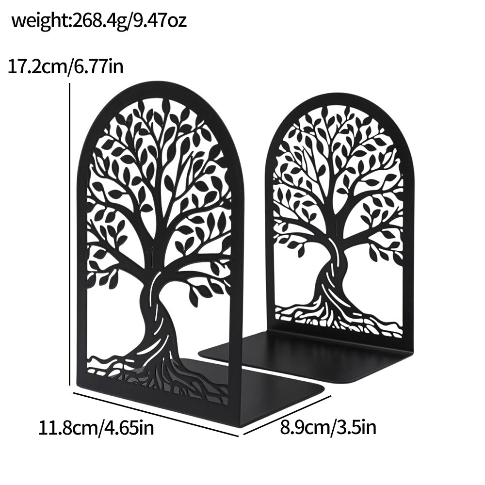 Artistic Tree Design Decorative Bookends