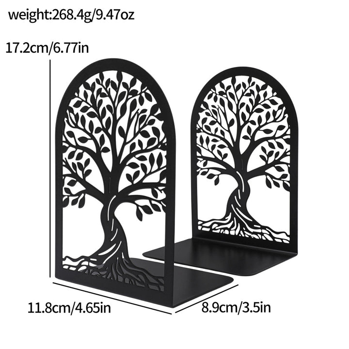Artistic Tree Design Decorative Bookends