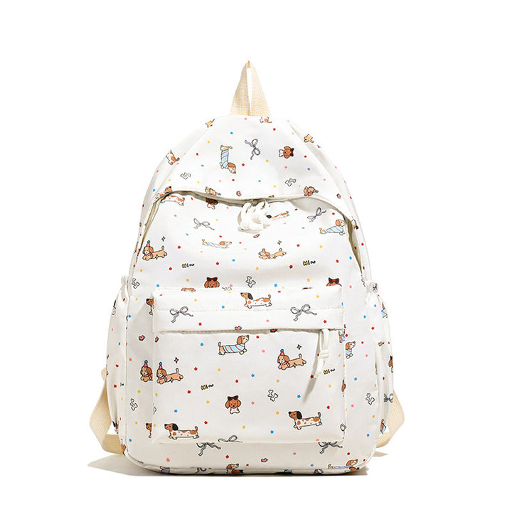 Backpack with Cheerful Dog Motif Kalsten