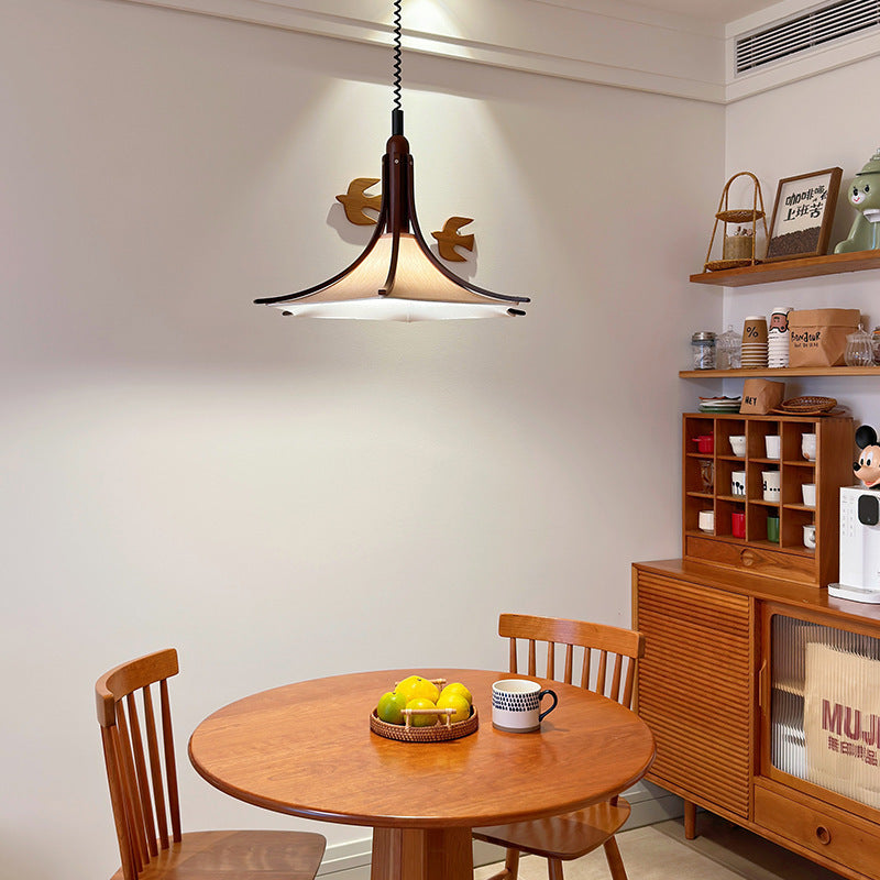 Elegant Fabric Pendant Light