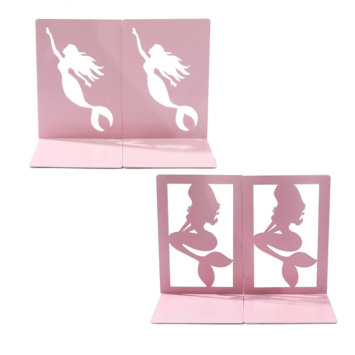 Mermaid-Inspired Decorative Bookends