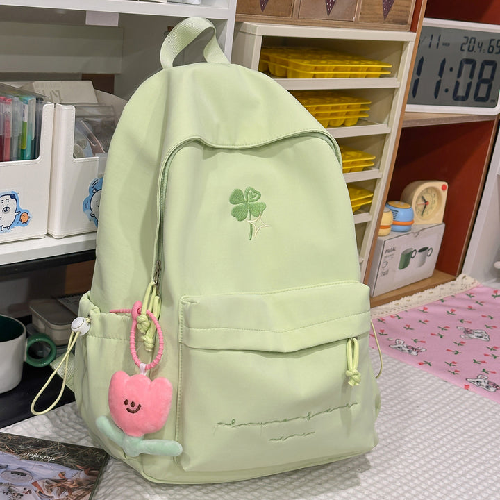 Embroidered Floral Design Backpack Kalsten