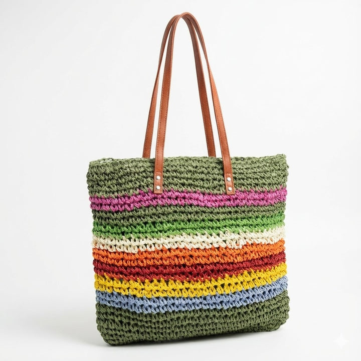 Large Braided Shopping Bag Kalsten