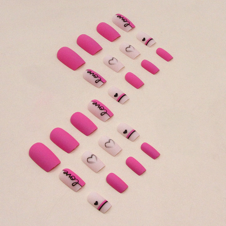 Artistic Love-Themed Nail Art Enhancements Kalsten