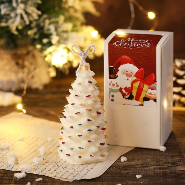 Christmas Tree-Shaped Hanging-Loop Decorative Soy Candle