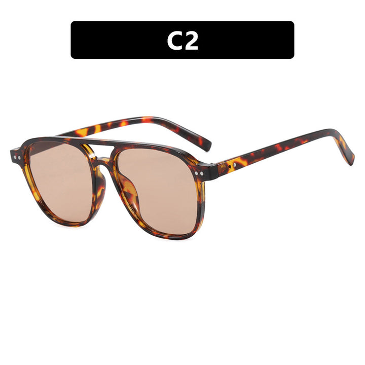 Women’s modern square sunglasses with robust design and UV protection Kalsten