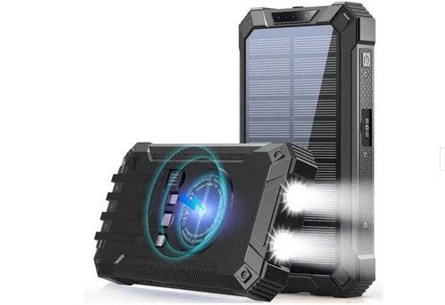 Solar-powered power bank with LED light Kalsten