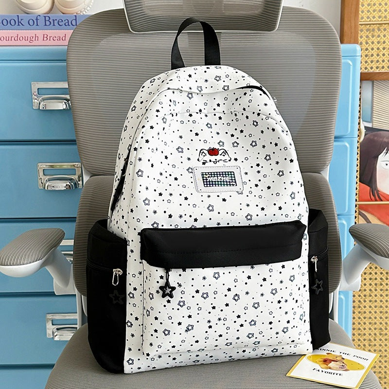 Cute Floral Embellished Backpack Kalsten