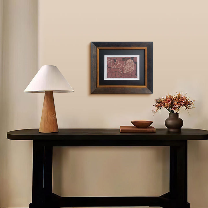 contemporary abstract framed art