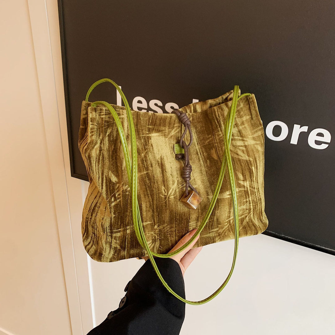 Chic Textured Handheld Tote Bag Kalsten