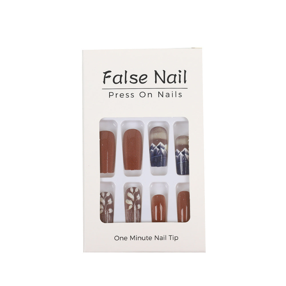 Nail Art Set with Floral Patterns Kalsten
