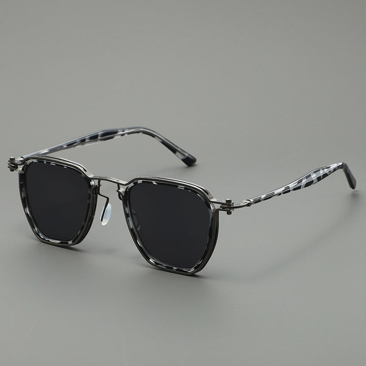 Men's Polarized Geometric Sunglasses Kalsten