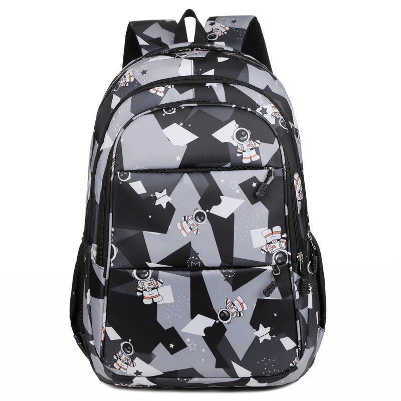 Fashionable school backpack with astronaut motif Kalsten
