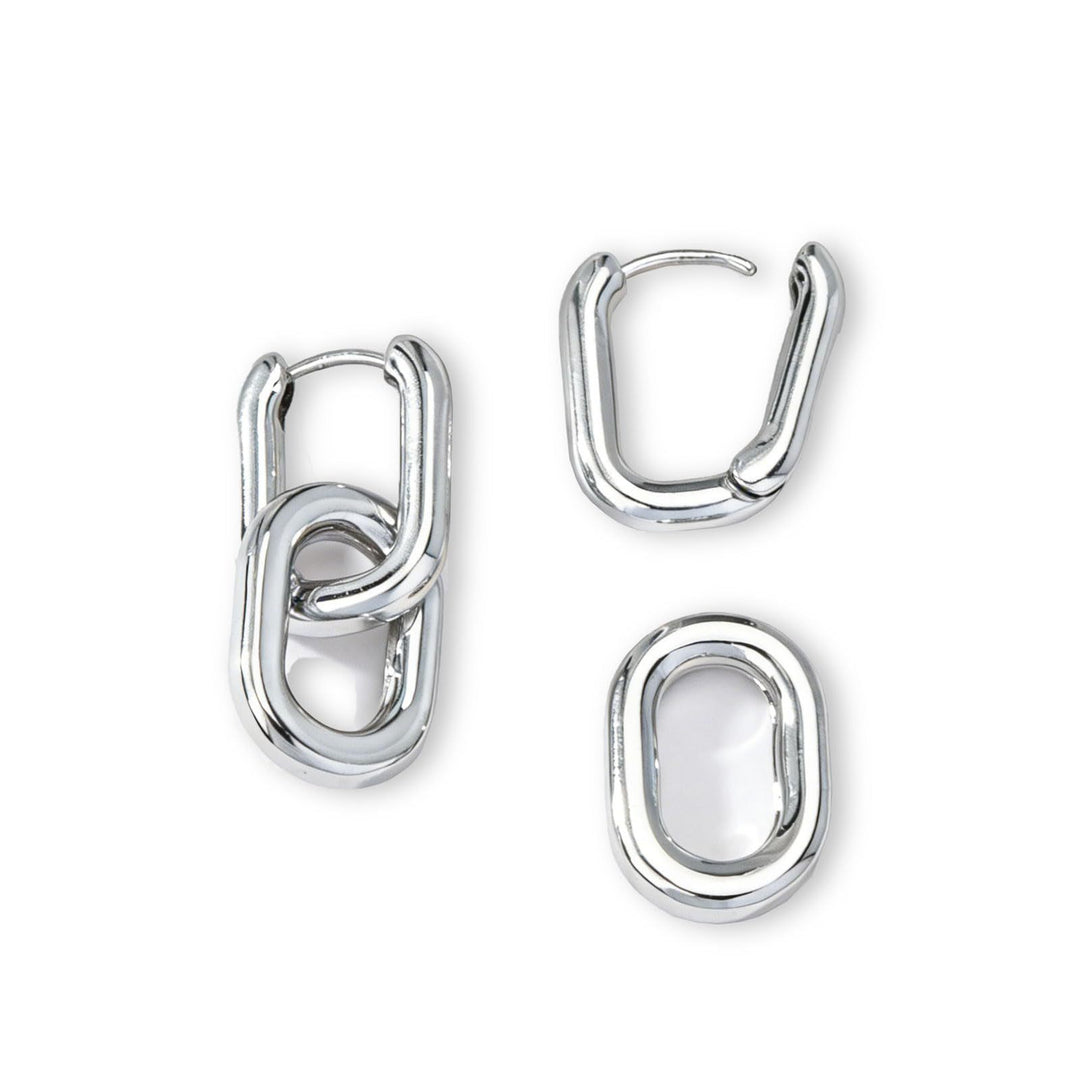 Elegant Spiral Drop Earrings Kalsten