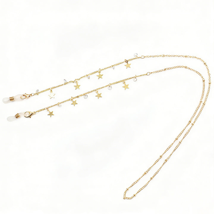 Cross-Embellished Eyewear Chain Kalsten
