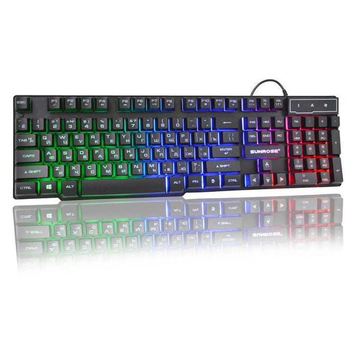 RGB Backlit Gaming Keyboard with Precision Switches Kalsten