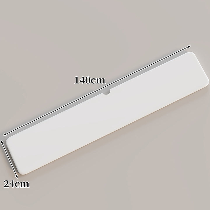 Ergonomic Solid Wood Keyboard Palm Rest with Cable Notch