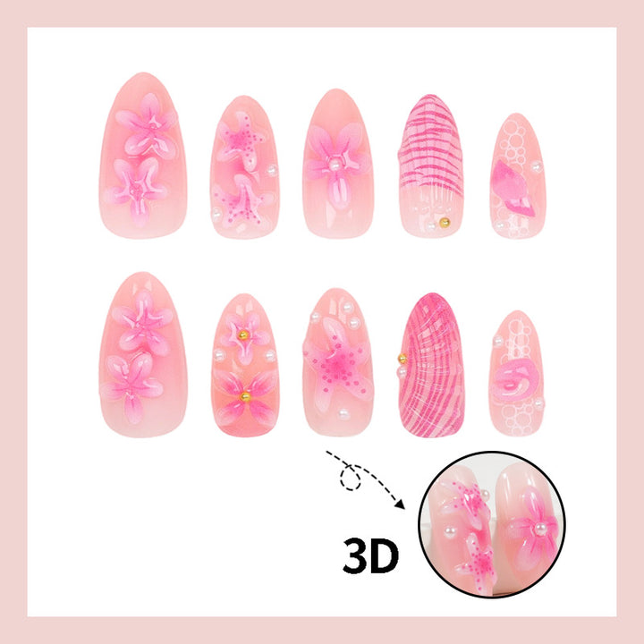Artificial nails with creative designs Kalsten