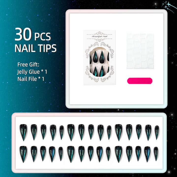 Gothic Stiletto Press-On Nails