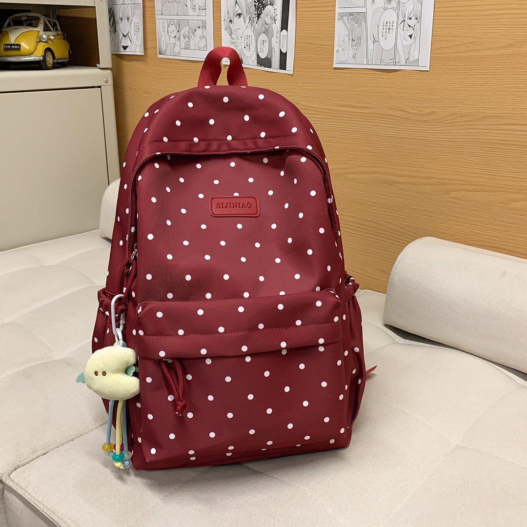 Stylish Polka Dot Backpack Kalsten 1791205577