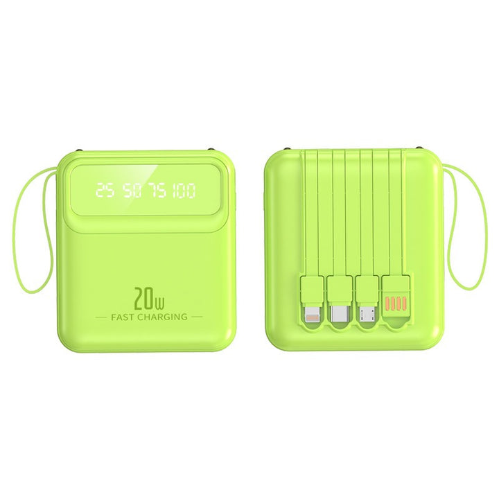 Portable power bank with integrated multifunction charging technology Kalsten