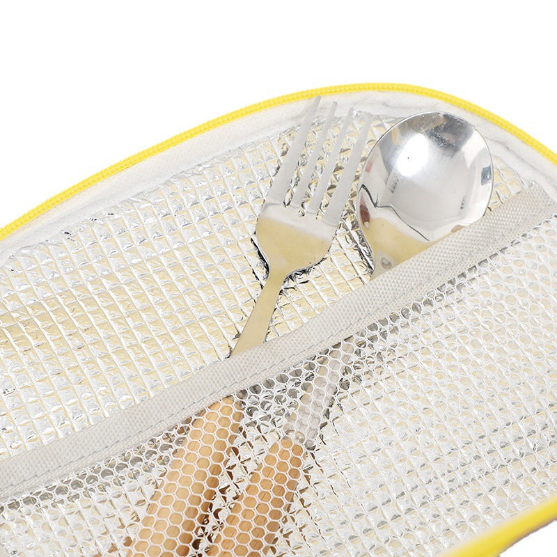 Insulated Cute Fox-Themed Lunch Bag Kalsten